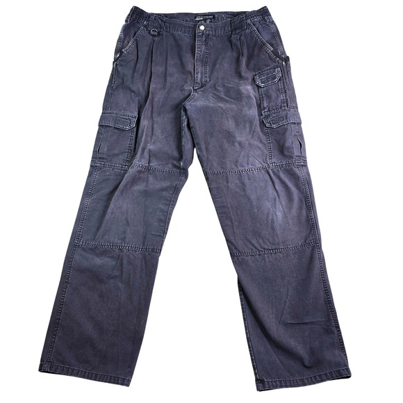 5.11 Tactical Series Other - 5.11 Tactical Series Cargo Pant Men 38x34 (34x32 actual) Blue Utility Distressed